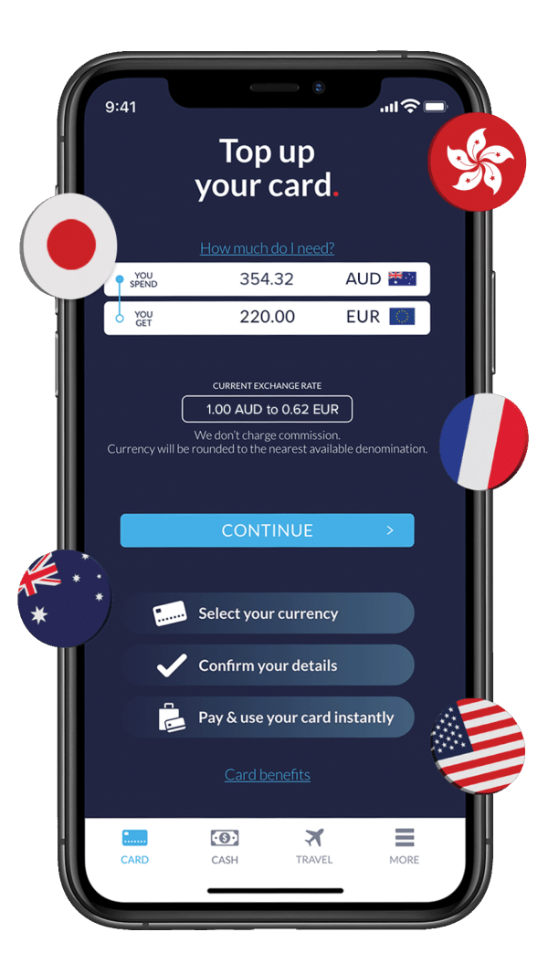 Download Travel Money Card App Travelex