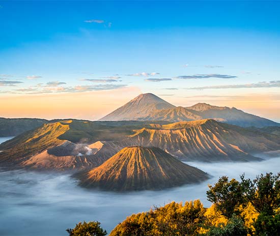 Indonesian volcano