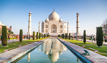 10. The Taj Mahal, India