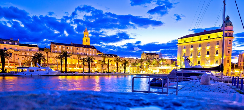 Split located in Croatia