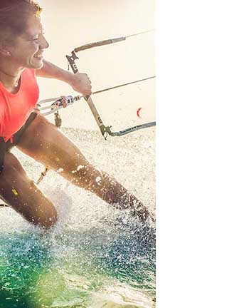 Kitesurf in Tarifa, Spain